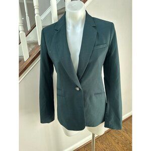 Elizabeth & James Green Blazer Jacket Size 0